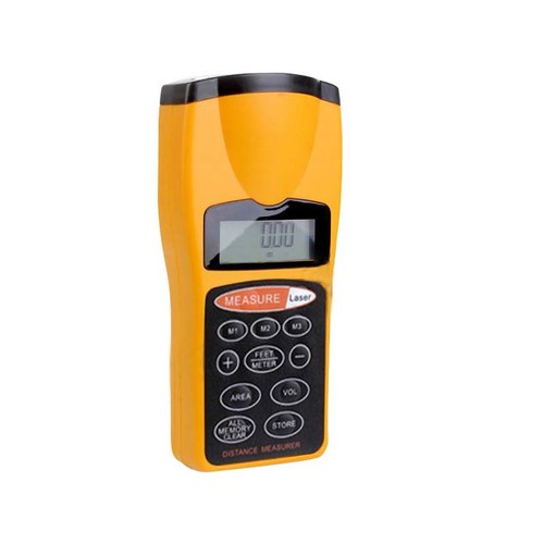 LCD Digital Laser Distance Meter Range Finder Measure Tape Ultrasonic Sensor CA