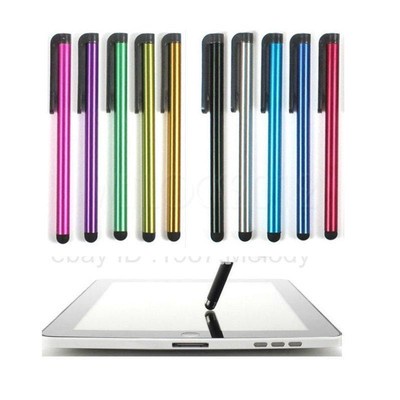 10x Universal Metal Stylus Touch Screen Pen For Tablet PC iPad iPhone 4 4S 5G