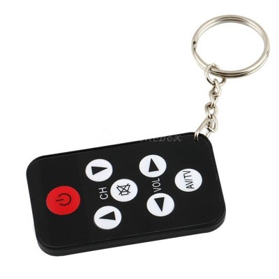 TV Mini Keychain Universal Remote Control for Philips Sony Panasonic Toshiba DBX