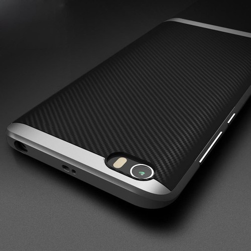 Luxury For Xiaomi M5 Mi5 Case Hard Bumper Shockproof Silicone Rubber Cover Shell