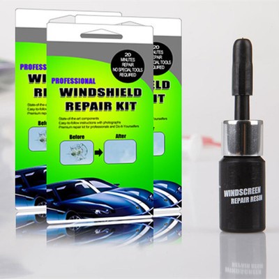 Universal Auto SUV Windscreen Glass Chip Crack Star Bullseye Repairing Tools Kit