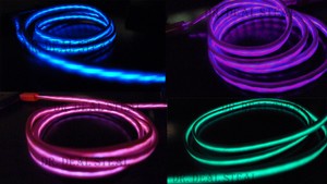 GLOW IN THE DARK Micro USB Data Sync Charging Cable for Samsung HTC LG & Sony
