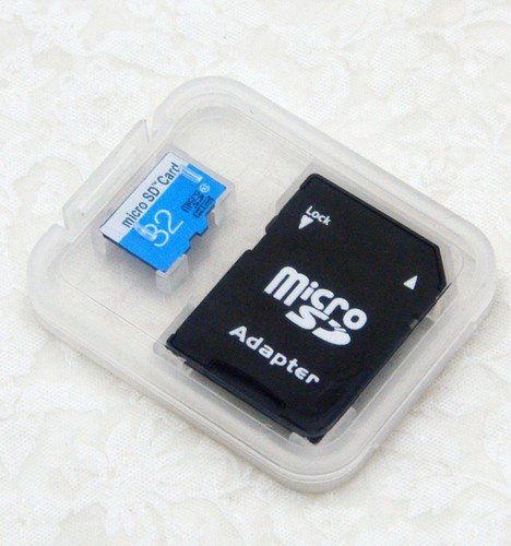 32GB Micro SDHC TF Memory Card Class 10 w/ SD Adapter For Smart Phones Tablet