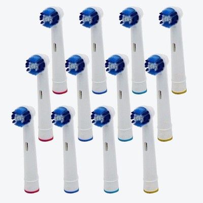 4 PCS Electric Toothbrush Heads Replacement for Braun Oral B Precision Clean