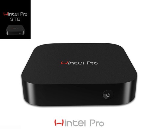 Wintel Pro CX-W8 TV Box Windows Intel Z8300 Quad-core 2.4GHz BT 4.0 2G/32G#