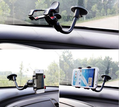 Universal Car Holder LDNT Windshield Mount Bracket For iPhone 5 HTC S4 Phone 360