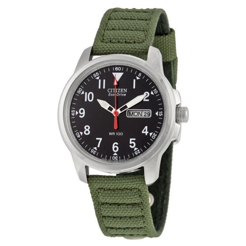 Citizen Men's BM8180-03E Eco-Drive Canvas Strap Watch