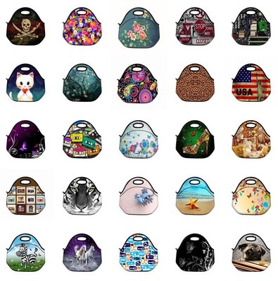 Multicolor Travel Outdoor Cooler Thermal Waterproof Lunch Bag Tote Box Container