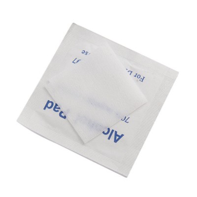 Alcohol Wipe Pad Medical Swab Sachet Antibacterial Tool Cleanser 100PCS FE