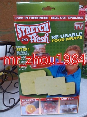 Free shipping Stretch and Fresh 4-Pack AS SEEN ON TV