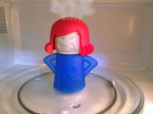 Metro Angry Mama Portable Microwave Fast Action Steam Cleaner-No Chemicals Need