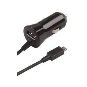 2A Micro USB Vehicle Car Charger with USB Port for Samsung Galaxy S4 SIV i9500
