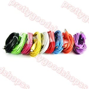 3M 2M 1M USB Data Sync Cable Cord For Samsung Galaxy S2 i9100 N7000 S3 HTC ONE X