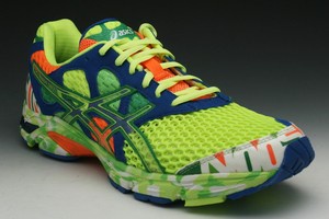 Asics Gel Noosa Tri 7 Pop Yellow Tropic Green Glow T214N 0784 NEW Mens Running