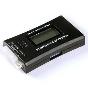 Computer PC Power Supply Tester Checker 20/24 pin SATA HDD ATX BTX Meter LCD DR