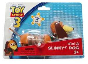 Disney Pixar Toy Story 3 Wind-Up Slinky Dog -Collector's Item!