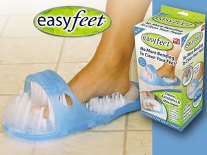 Easy Feet Foot Massager Scrubber Brush Cleaner For Clean Exfoliate&Massages;