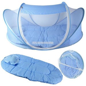 Foldable Baby Tent bed pops up Travel Sleep Easy Time Protective Crib Portable