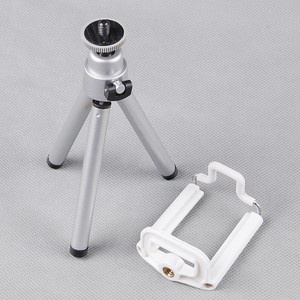 Mini Cell Phone Desktop Tripod Stand Holder for Galaxy S4 Note II iPhone 5 HTC