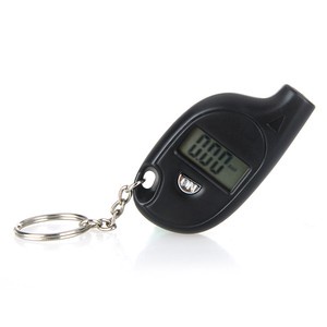 Mini Tire Gauge Keyring Digital LCD Digital Car Tyre Air PSI Pressure Tester