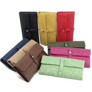 New Fashion Faux Leather Women's&Girl;'s Long Clutch Wallets Purses DP175