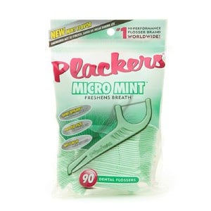 PLACKERS MINT FLOSS BAG OF 90