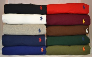 POLO RALPH LAUREN MEN COTTON CREW-NECK SHORT SLEEVE T-SHIRT TEES