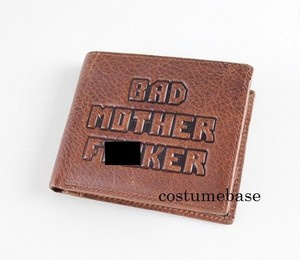 Pulp Fiction BMF Bad Mother F@ker Brown LEATHER Wallet