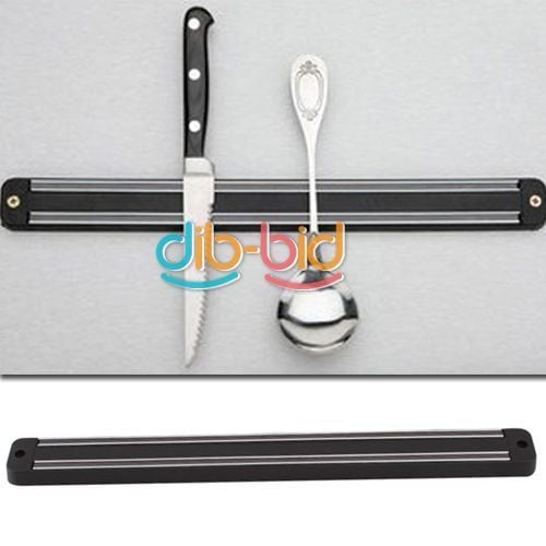Wall Mount Magnetic Knife Storage Holder Chef Rack Strip Utensil Kitchen Tool