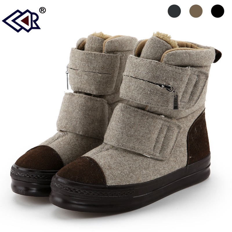 Winter snow lacing gaotong female long boots velcro trophonema liner martin motorcycle 100% thickening women's cotton shoes