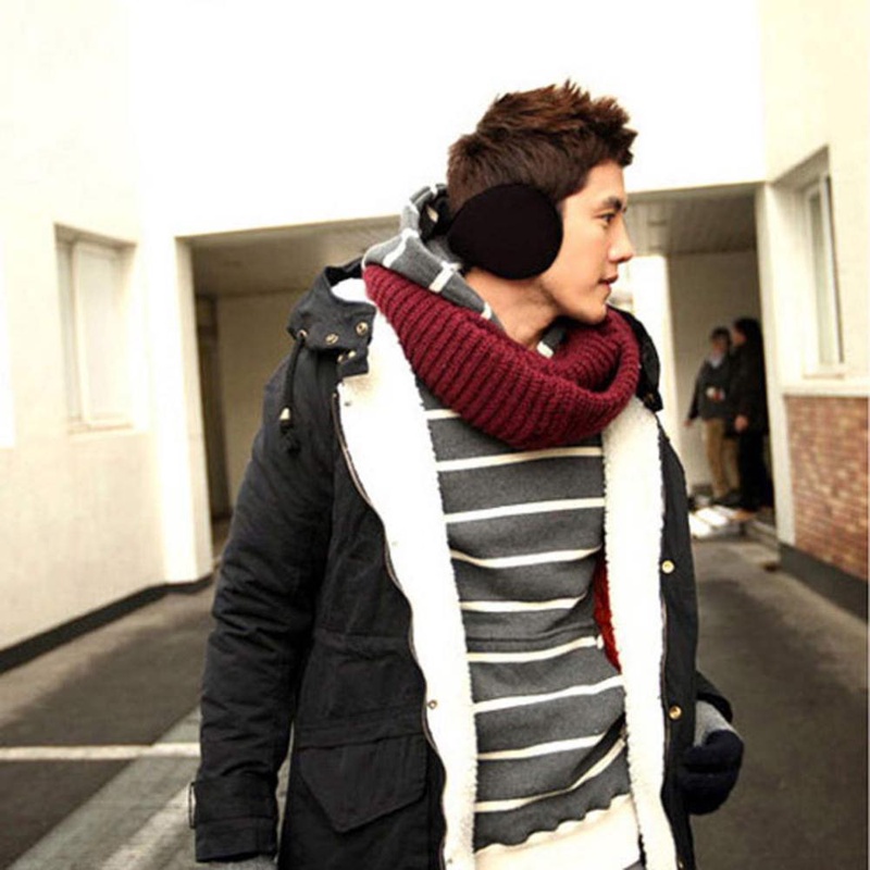 1pcs Worldwide Winter Ear Muff Wrap Fleece Earmuff Band Warmer Grip Earlap Gift Men freeShipping