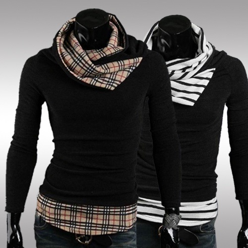 Sweater Mens Long Sleeve Brand Polo Jumpers Pullovers Jacket Men Vintage Cardigan Branded Mens Jumpers Turtleneck Plus Size