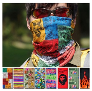 2014 Summer Outdoor equipment  cap bandana Magic Scarves Seamless Headband printed shawl,apparel&accessories; Free Shopping