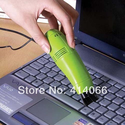 1pc Mini USB Vacuum Computers Laptop Keyboard Cleaner Vacuum Brush