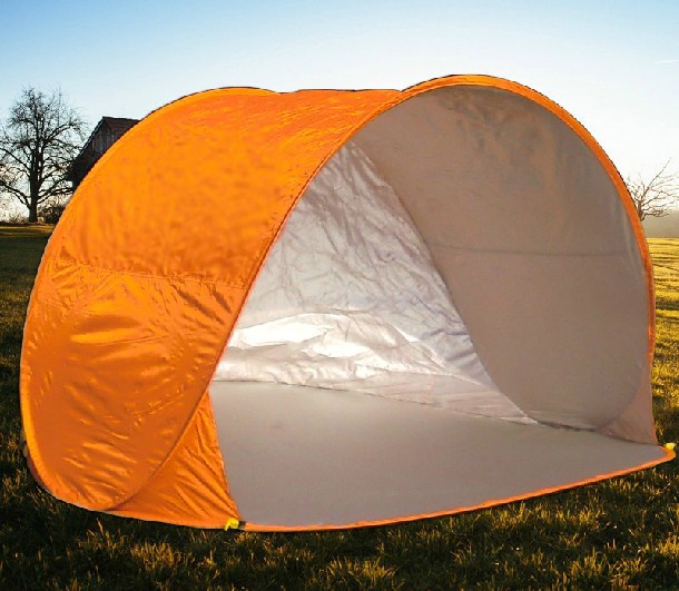 Outdoor home two more silver coated super wide open a fully automatic shading sun beach tent UV ,tent for fishing