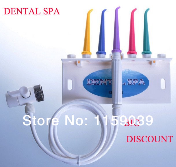 Free shipping Dental water floss oral irrigator dental SPA unit teeth cleaner dental water jet home SPA portable oral irrigator