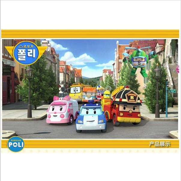 Free Shipping Robocar poli deformation car bubble South Korea Thomas toys  mix robocar poli Minifigure Gift For Kids