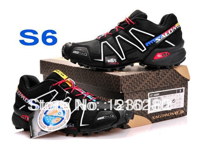 Free Shipping 2013 HOT Sale new arrivel mens Salomon Running shoes Men Sports Running Shoes Mens Sneakers 40-45 Wholesale Price