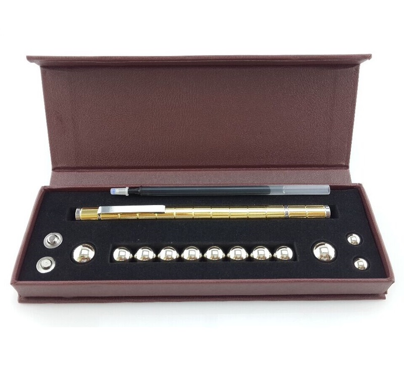 Free Shipping Polar Pen Magnetic Pen Gloden Silver Colors Modular Pen Made from MAGNETS Touch Pen For iPhone iPad