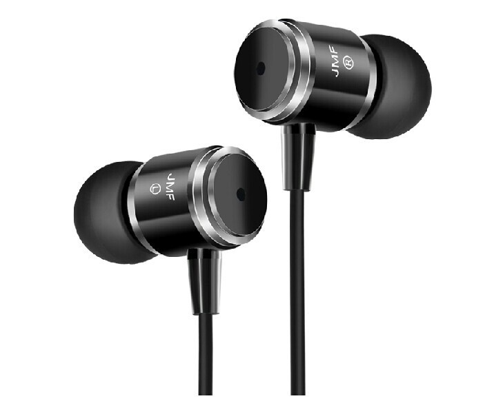 Wholesale - Original JMF 3.5mm Earphone Headphones For IPhone 5 5S 4 Samsung MP3 MP4 High quality Best Bass Free Shipping