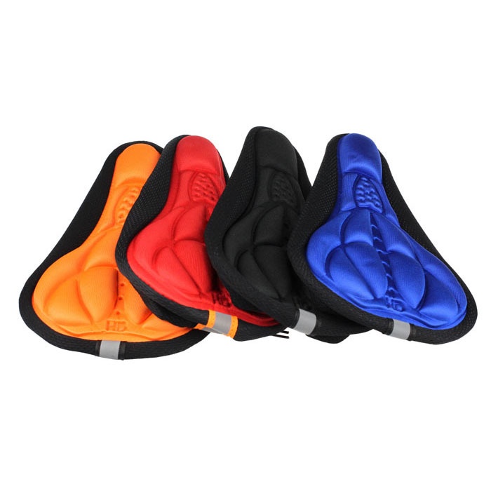 Cycling Bike 3D Silicone Gel Pad Seat Saddle Cover Soft Cushion Freeshipping& wholoesale
