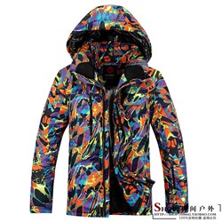 Winter Men's Waterproof Hiking outdoor Skiing Jackets Camping Wear Coat Snowboard Outerwear for men 4 Color