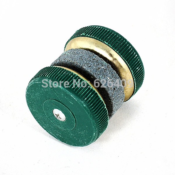 2015 Hot Sael New Mini Kitchen Knife Home Chopping Knife Sharp Cutting Sharpener Stone Abrader Two Grinding Wheels