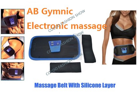 Hot Health Care Slimming Body Massage belt AB Gymnic Electronic Muscle Arm leg Waist Massager Belt for weight loss as seen on TV