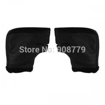 Free Shipping Brand New Motorcycle/Snowmobile /Motorbike Handlebar Muffs Black Hand Covers Guaranteed 100%