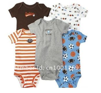 1pcs Baby Boy&Girl;'s Short Sleeve Rompers/Baby Bodysuit Carter Animal Romper Envelope Collar
