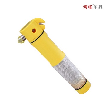 Multifunctional four in one auto safety hammer rescue car home emergency fire hammer flashlight Free shipping