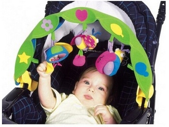 Tiny Love sweet dream jungle music bell around the pleasure with remote control electric bed baby music bell,1pcs/lot