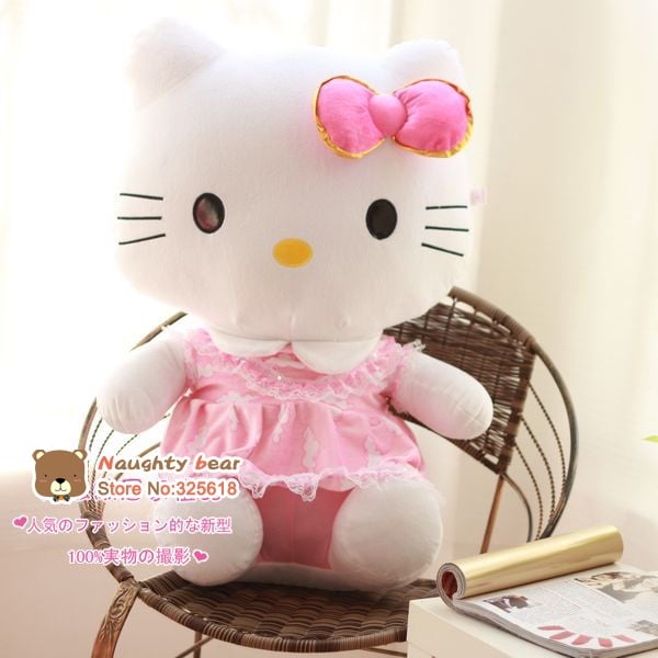 Hello kitty toys ,plush toy Super big size , high quality and best price toys k3115 cute Stuffed toy