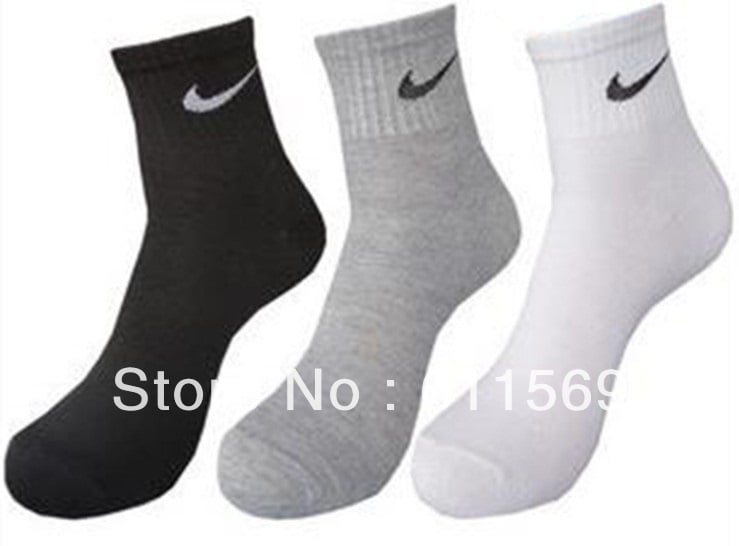 30CM+ size 20Pcs=10Pairs=7.99USD cotton male casual socks Fit for  all size women men sock man sportsockspure color women socks